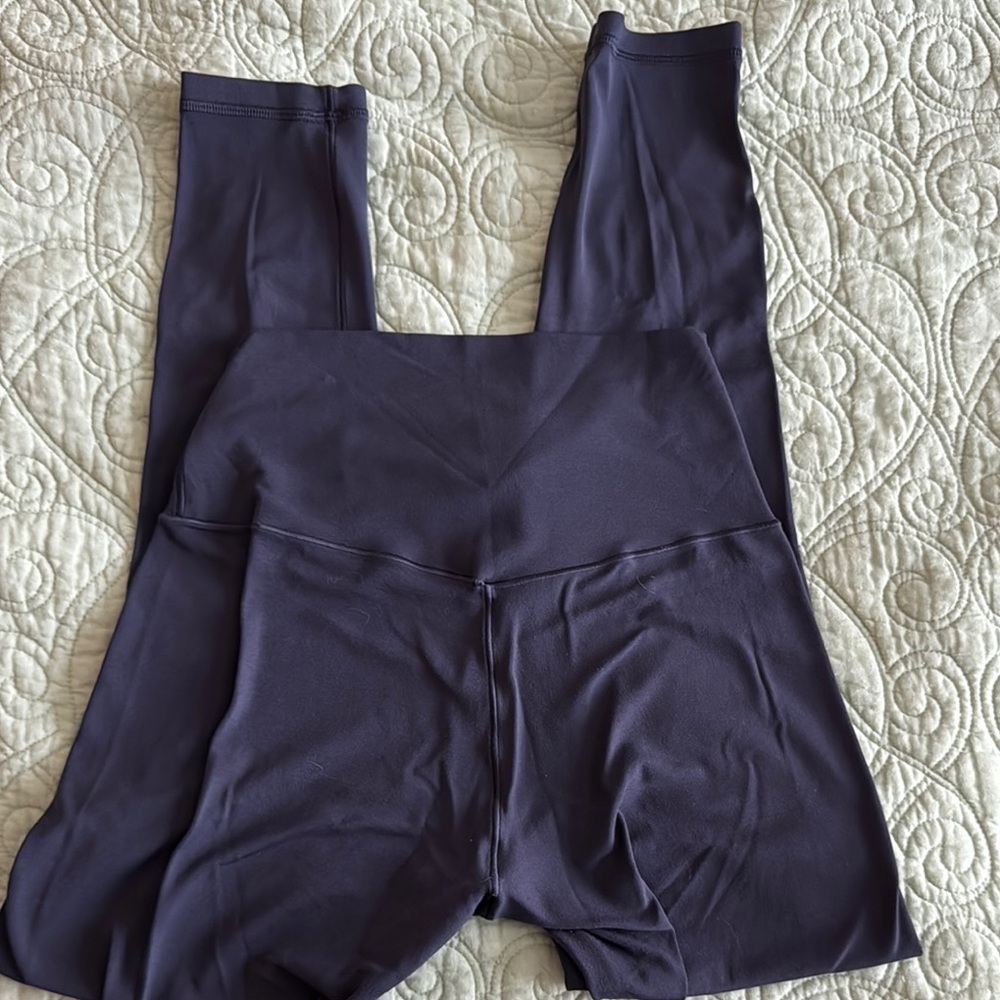 Dark Purple High-Waisted Leggings